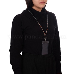 304 Stainless Steel ID Card Neck Strap Card Holder&nbsp;AJEW-PH01412