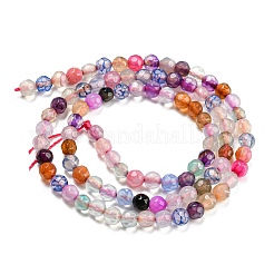 Natural Agate Beads Strands&nbsp;G-Q1000-01G