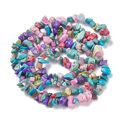Synthetic Turquoise Beads Strands&nbsp;G-P332-24C