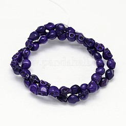 Dyed Synthetic Turquoise Bead Strands&nbsp;G-M145-03-A