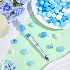 100Pcs Silicone Beads&nbsp;SIL-PA0001-39D