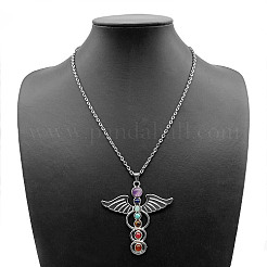 Chakra Natural & Synthetic Gemstone Necklaces&nbsp;WV2130