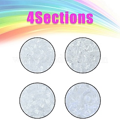 680Pcs 4 Colors Plastic Ear Nuts&nbsp;FIND-FS0002-15