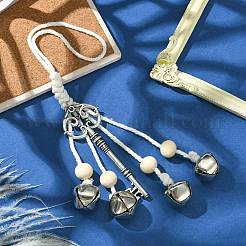 Iron Bell Pendant Decorations&nbsp;HJEW-JM02171-02