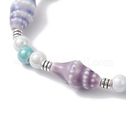 3Pcs 3 Colors Handmade Porcelain Beaded Bracelets&nbsp;BJEW-JB12473