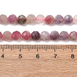 Natural Plum Blossom Tourmaline Beads Strands&nbsp;G-D110-A01-02