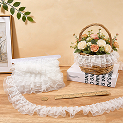 10M Organza Lace Ribbon&nbsp;OCOR-FG0003-43E