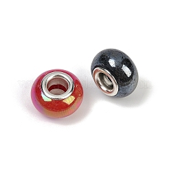 Opaque Resin European Beads&nbsp;RESI-C059-01E
