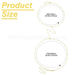 Brass Satellite Body Chains for Sexy Women&nbsp;NJEW-CJ00001