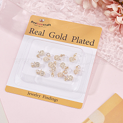 12Pcs Fruits Brass Micro Pave Cubic Zirconia Charms&nbsp;KK-BBC0024-42