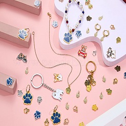 20Pcs Brass Micro Pave Cubic Zirconia Charms&nbsp;ZIRC-SZ0005-27