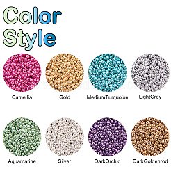 FGB 13/0 Grade A Dyed Glass Seed Beads&nbsp;SEED-PH0011-07