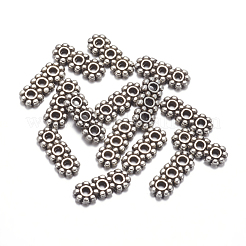 Tibetan Style 3-Hole Spacer Bars&nbsp;A0794Y-NF