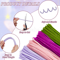 DIY Polyester Plush Sticks Kit&nbsp;DIY-GA0009-12A