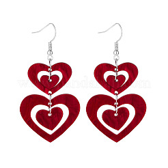 Valentine's Day Acrylic Dangle Earrings&nbsp;WG84630-01