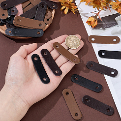 30Pcs 3 Colors Imitation Leather Strap Connector&nbsp;FIND-GA0008-82