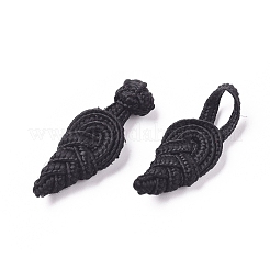 Handmade Chinese Frogs Knots Buttons Sets&nbsp;BUTT-WH0014-25A
