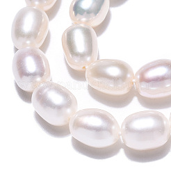 Natural Cultured Freshwater Pearl Beads Strands&nbsp;PEAR-N012-05M