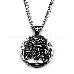 304 Stainless Steel Pendant Necklaces&nbsp;FS-WG98468-01
