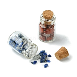 Transparent Glass Wishing Bottle Decoration&nbsp;AJEW-JD00009