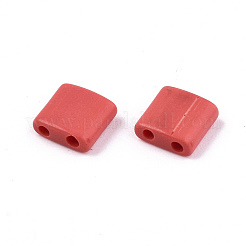 FGB 2-Hole Glass Seed Beads&nbsp;X-SEED-S031-L-ST45F