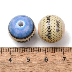 Opaque Printed Acrylic Beads&nbsp;AC-CBAC57E-06A