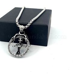Vintage Punk Skull Woman Pendant 304 Stainless Steel Necklaces for Men Women&nbsp;ZC1916