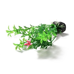 プラスチック人工水草の装飾  水槽用  水族館  グリーン  30x20x110mm&nbsp;DJEW-G025-13