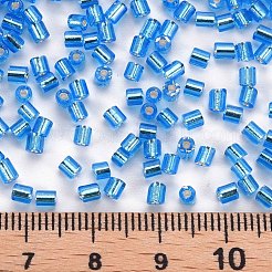 8/0 Glass Bugle Beads&nbsp;SEED-S032-07A-23B