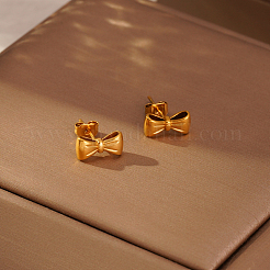 Stylish 304 Stainless Steel Butterfly Stud Earrings&nbsp;JV8585