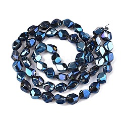 Electroplate Glass Beads Strands&nbsp;EGLA-T021-10H