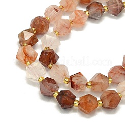 Natural Ferruginous Quartz Beads Strands&nbsp;G-I376-A35-01
