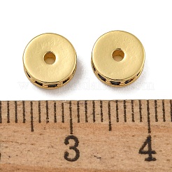 Rack Plating Brass Micro Pave Cubic Zirconia Beads&nbsp;KK-U030-27G-02
