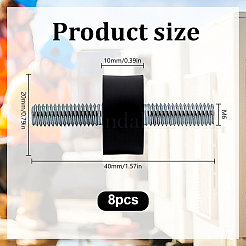 ゴム製ショックダンパー  空気発生器コンプレッサー用ショックアブソーバー  ブラック  46x20mm&nbsp;DIY-WH0591-441