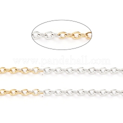 Two Tone 304 Stainless Steel Cable Chains&nbsp;CHS-B001-20