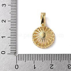 Brass Micro Pave Clear Cubic Zirconia Stud Earring Findings&nbsp;KK-D369-04G