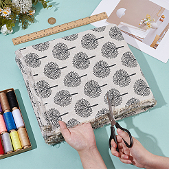 Cotton Linen Fabric&nbsp;DIY-WH0591-282A