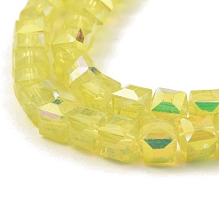 Baking Paint Glass Beads Strands&nbsp;DGLA-D001-05F