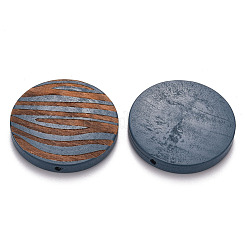 Painted Natural Wood Beads&nbsp;WOOD-N006-06A