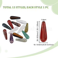 13Pcs 13 Styles Natural Mixed Gemstone Beads Sets&nbsp;G-GA0001-89