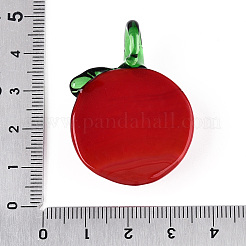 Handmade Lampwork Pendants&nbsp;LAMP-N034-02E