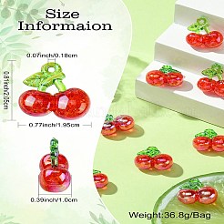 Electroplated Transparent Acrylic Pendants&nbsp;FIND-CJC0022-19