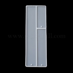 Diyシリコーンブックマーク型  ペンダント型  レジン型  長方形  185x60.5x5mm  穴：2.8mm  内径：67.5~181x26.5~28mm&nbsp;DIY-F140-03A