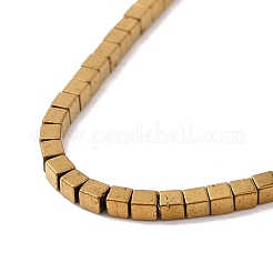 Electroplated Non-magnetic Synthetic Hematite Beads Strands&nbsp;G-G862-03I