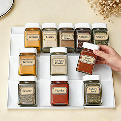 PP Plastic Desktop Seasoning Rack&nbsp;DJEW-WH0028-054B