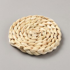 Handmade Corn Straw Woven Placemats&nbsp;AJEW-TAC0035-16