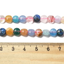 Natural & Synthetic Mixed Gemstone Beads Strands&nbsp;G-C179-A6mm-13