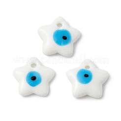 Handmade Evil Eye Lampwork Pendants&nbsp;LAMP-I026-12B