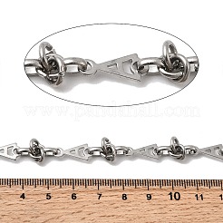 304 Stainless Steel Triangle Link Chains&nbsp;CHS-Z007-04P