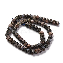 Natural Glaucophane Beads Strands&nbsp;G-K380-A45-01